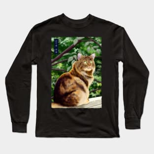 Maine Coon - Black Long Sleeve T-Shirt